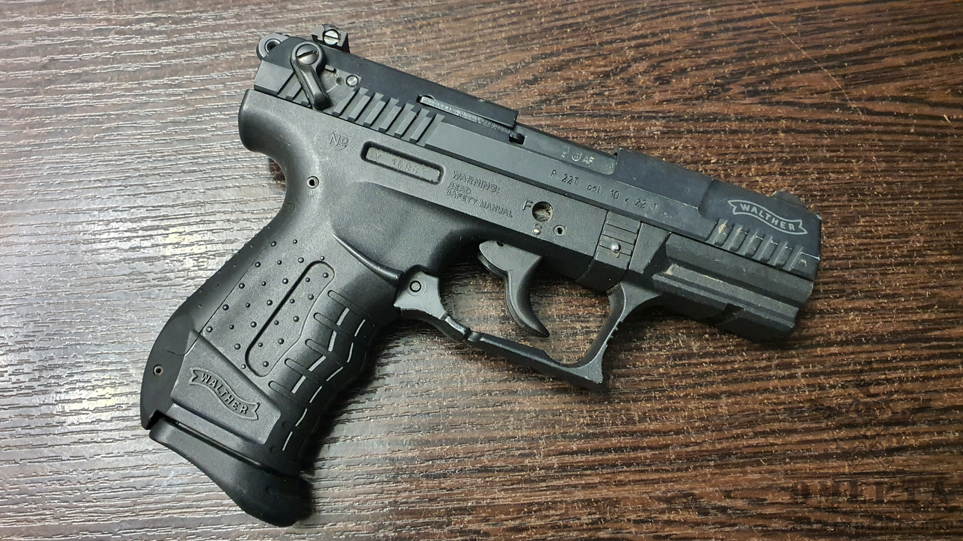 Walther P22T, кал.10х22Т (ЛОа)