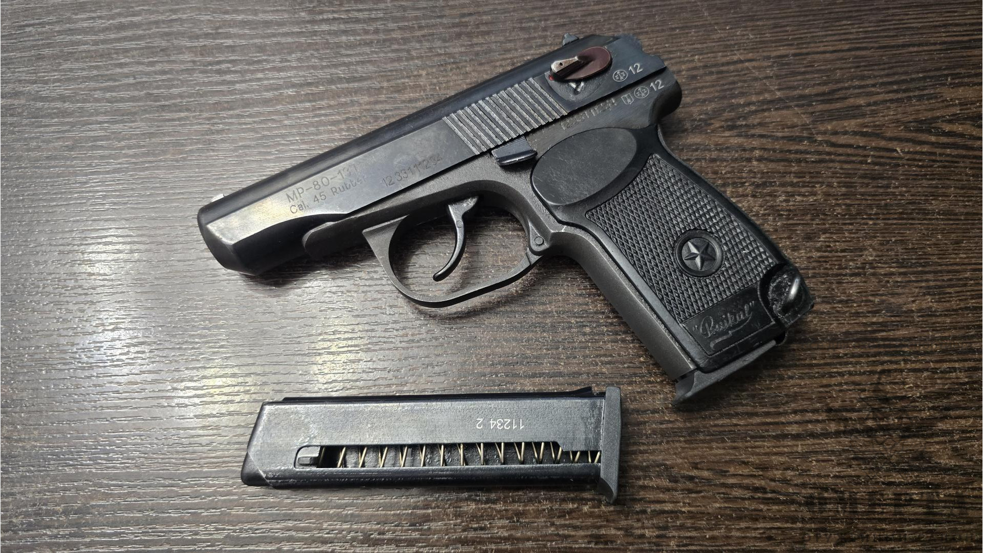 МР-80-13Т, кал.45Rubber (2012г)